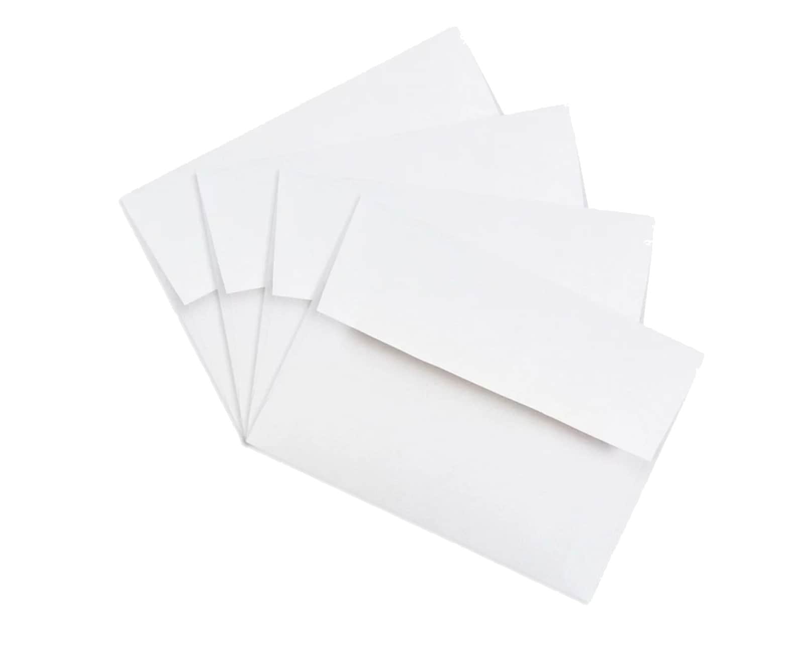 Watercolor Happy Birthday Cards | Set of 10 Letters | Blank Inside | Unique Custom Gift | High-Quality Card Stock with Envelope