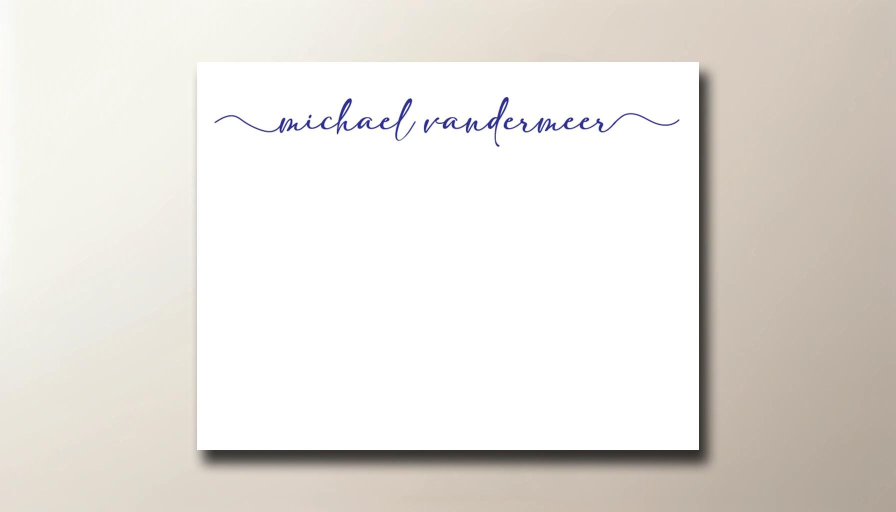 Personalized Stationary | Name | Set | Custom Children's Letterhead Design