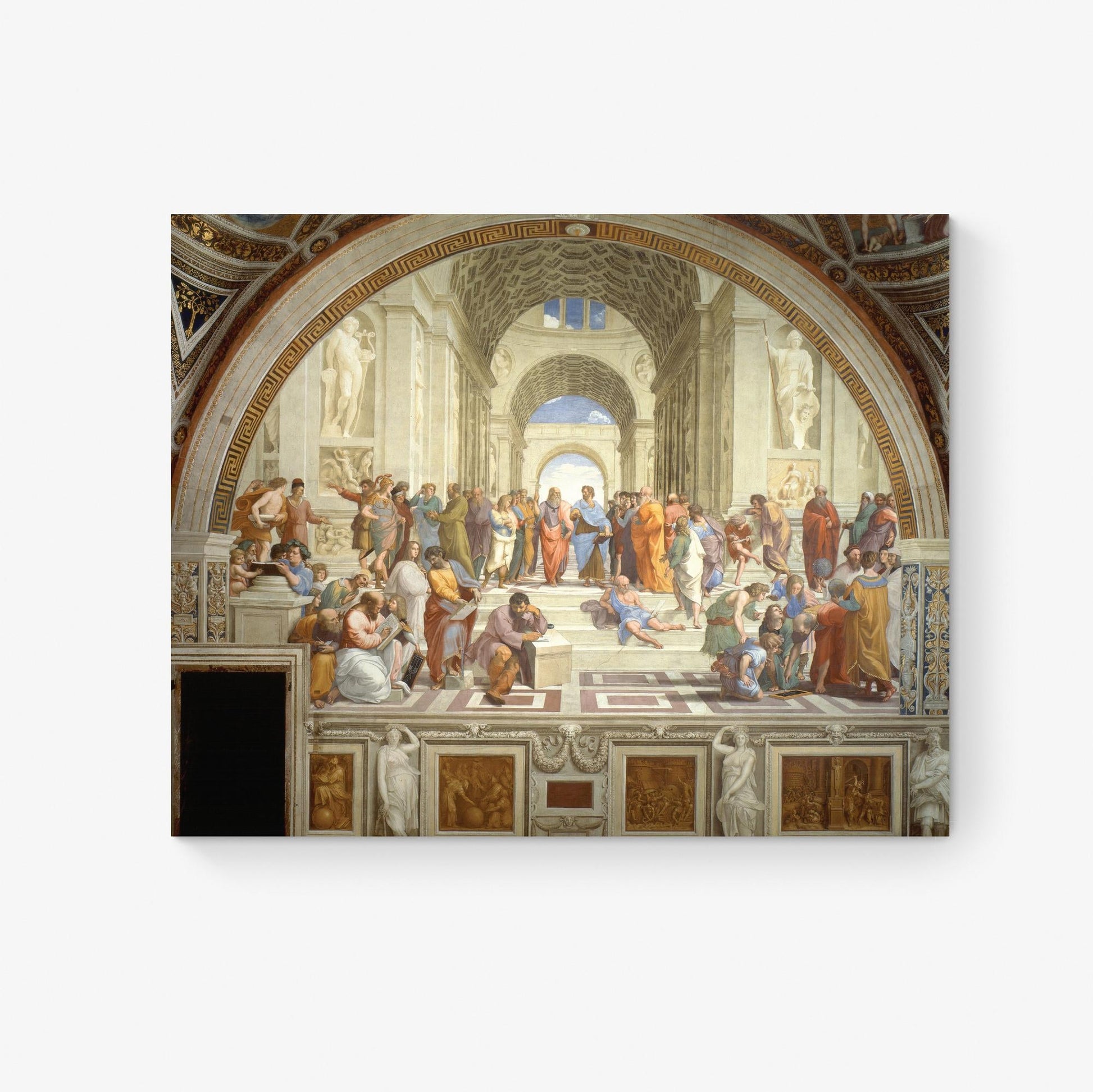 The School of Athens Art Print | Raphael Renaissance Masterpiece Reproduction | Classical Philosophy | Home Decor Poster