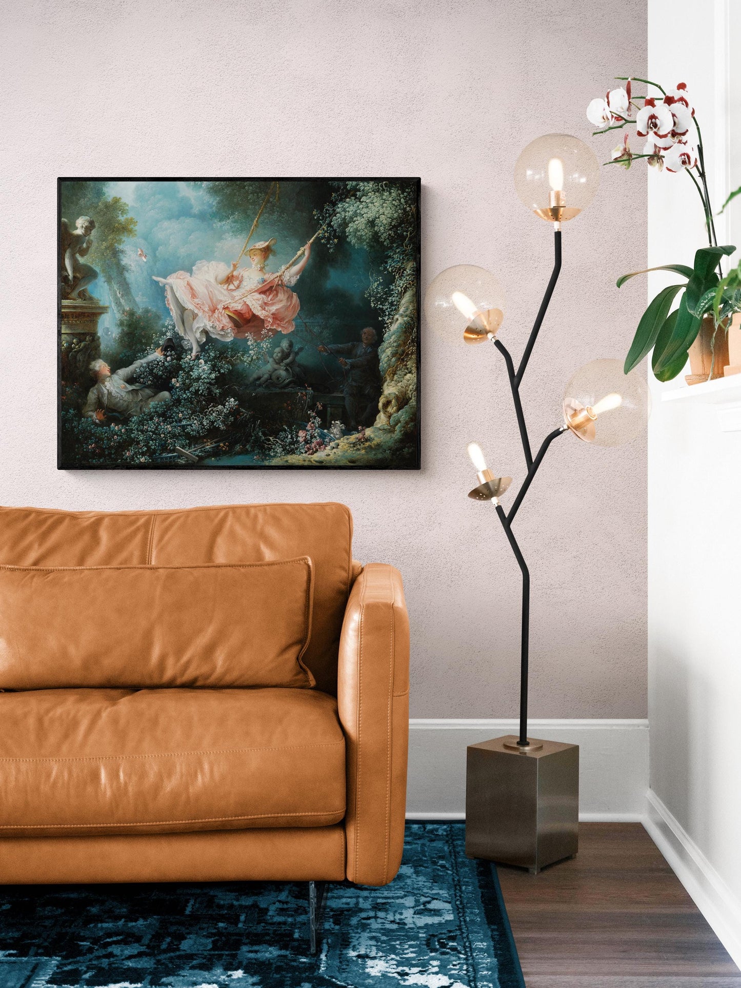 The Swing by Jean Fragonard Art Print | Rococo Romance Wall Art | French 18th Century Masterpiece Reproduction | Poster