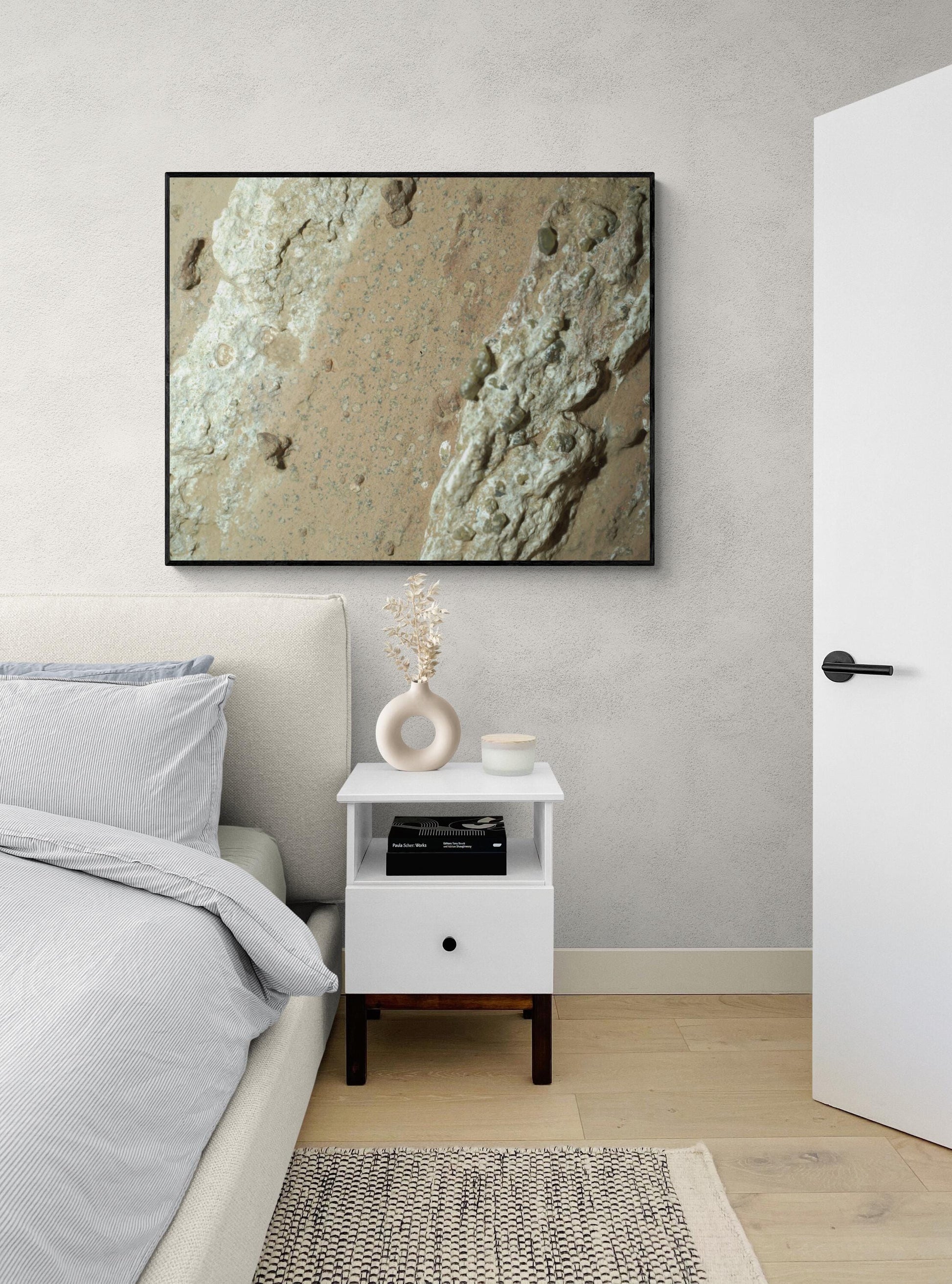 Cheyava Falls Art Print | NASA Perseverance Rover | Mars Ancient Life | Home Decor | Space Exploration | Home Decor Poster