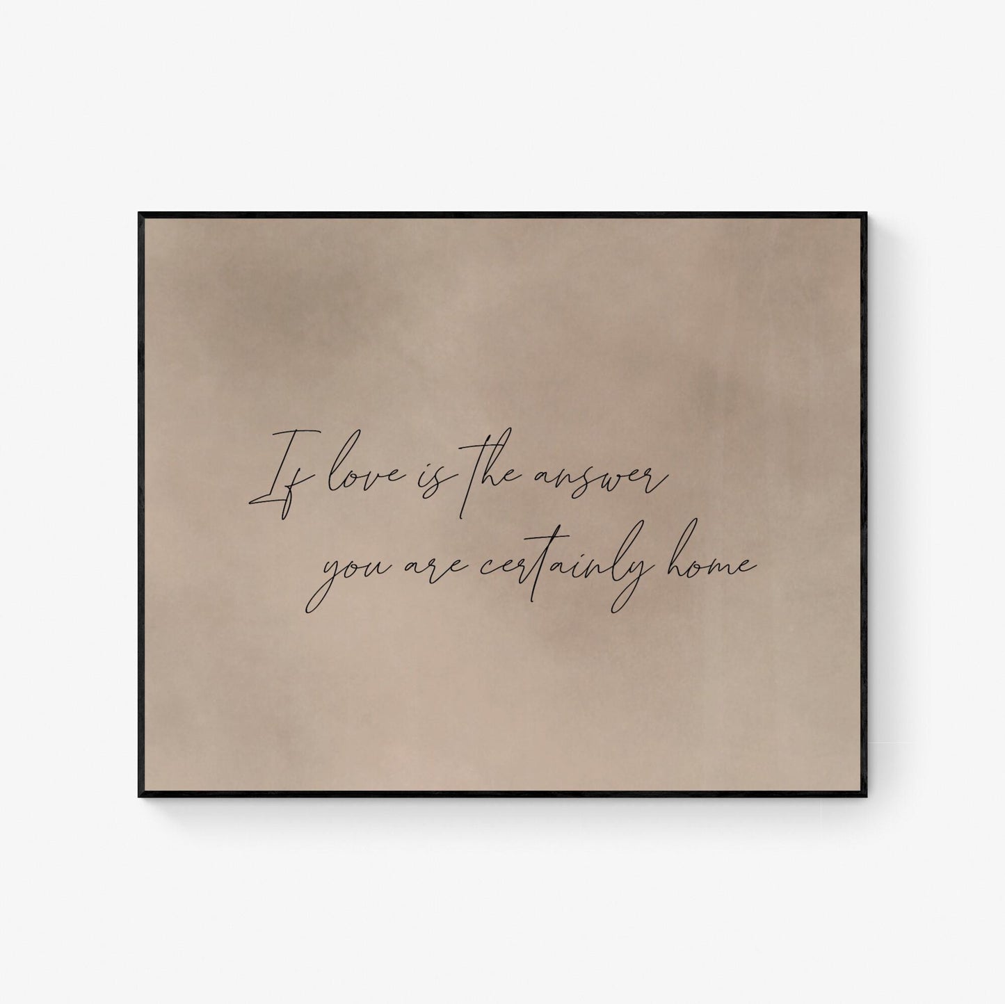 Custom Quote Art Print | Personalized Literary Wall Art | Elegant Decorative | Custom Text Home Decor Poster