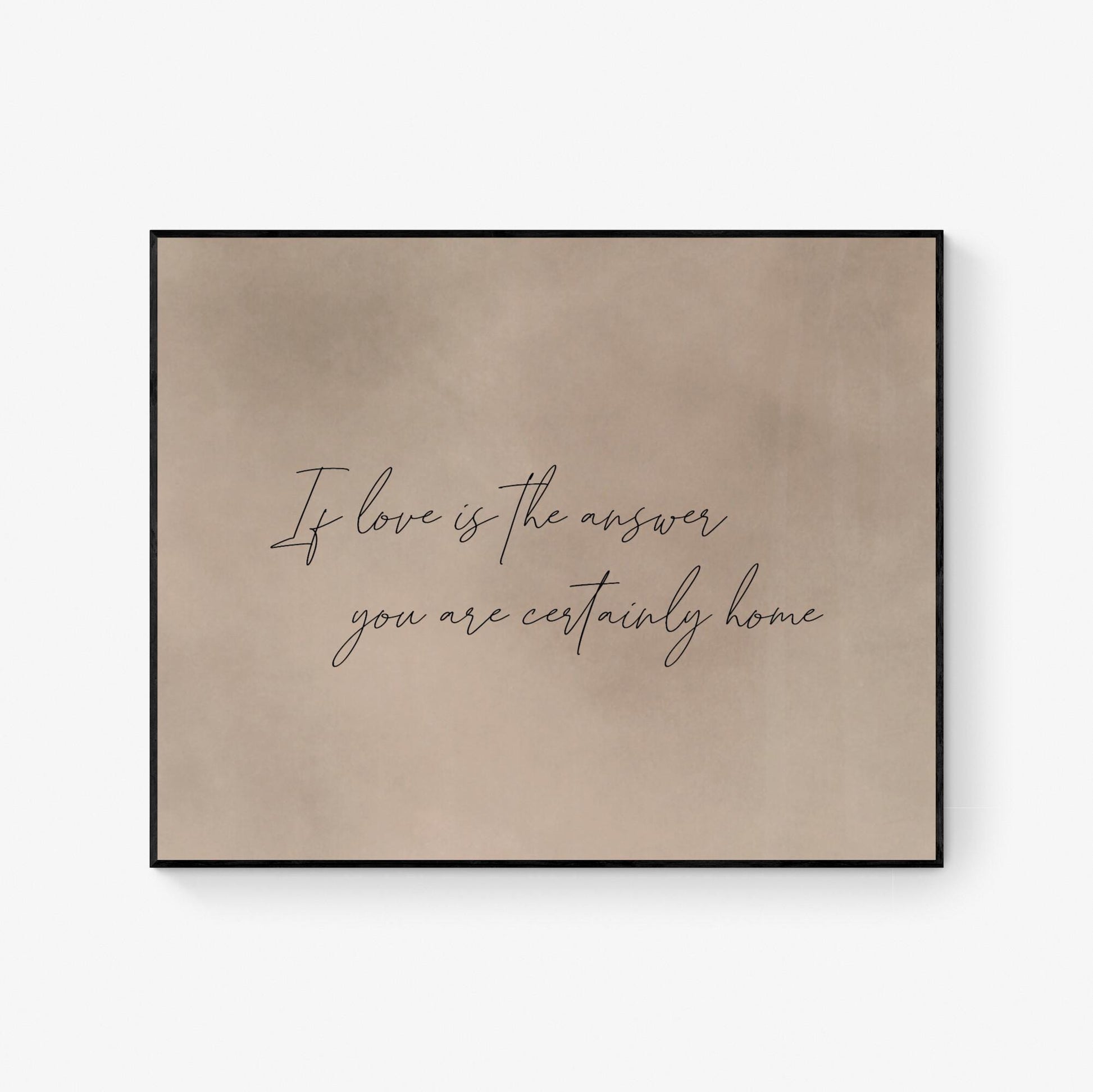 Custom Quote Art Print | Personalized Literary Wall Art | Elegant Decorative | Custom Text Home Decor Poster