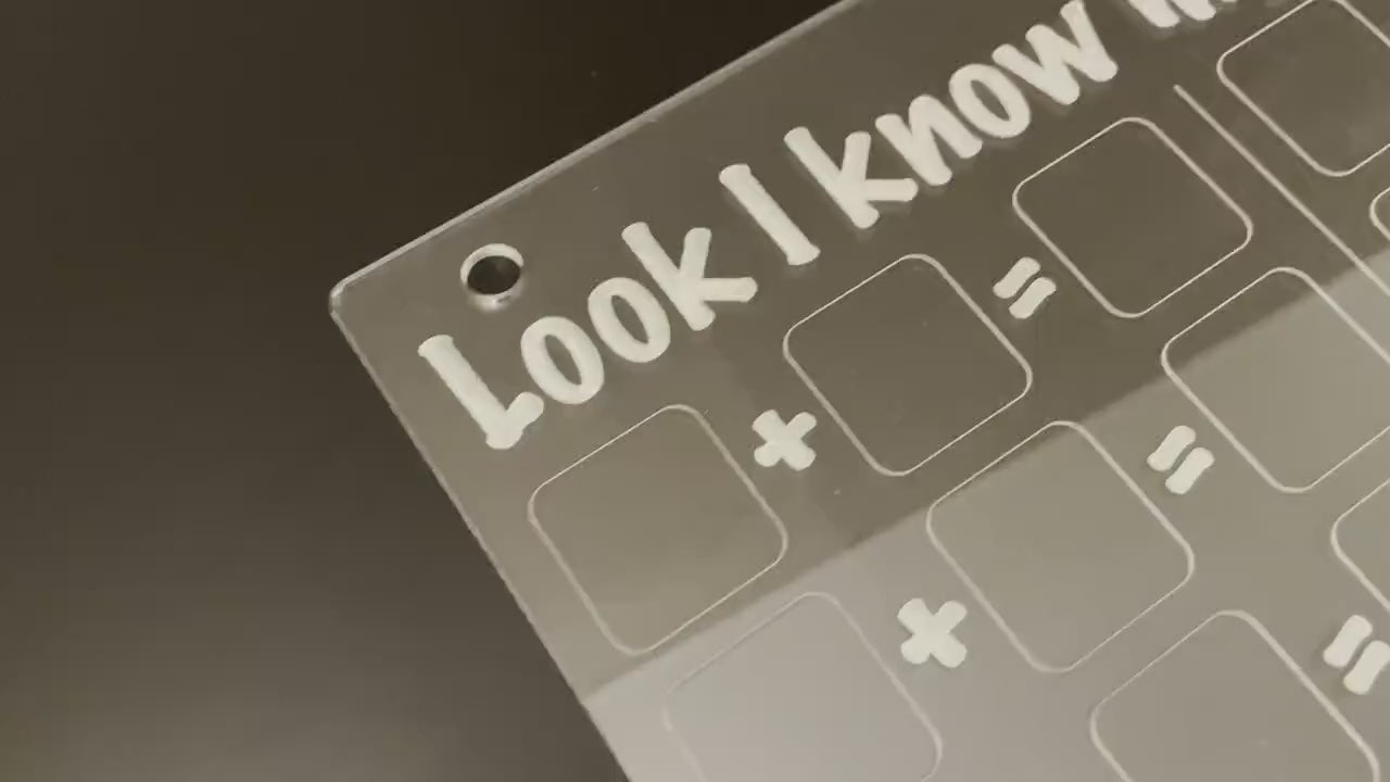 Addition Practice | Look I Know My Series | Early Education | Math Practice On Acrylic | Fill In The Blanks | Reusable