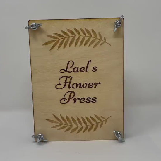 Nature Wood Flower And Leaf Press | Study Trees Mushrooms Leaves And Flowers | 7.75 in x 6 in