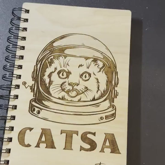 Catsa | NASA Space Agency | Cat | Kitten Parents | Writing Journal Or Diary