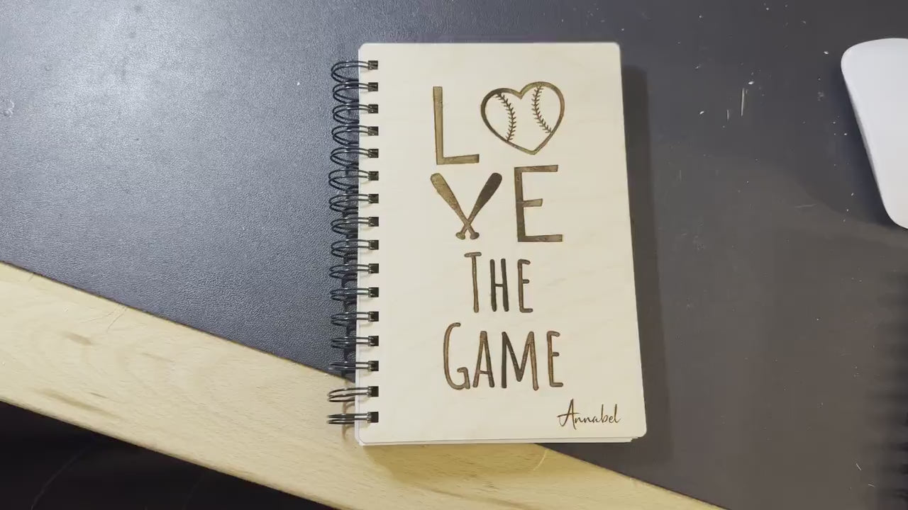 Love The Game | Baseball Player | Fan | Writing Journal Or Diary