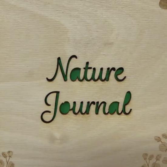 Nature Wood Journal | Study Trees Mushrooms Leaves | Drawing Diary