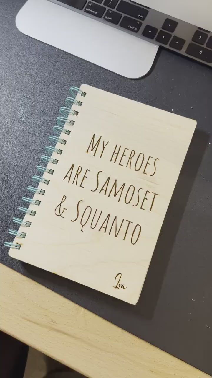 Free Personalization | Typography | Writing Journal Or Diary | Sketchbook