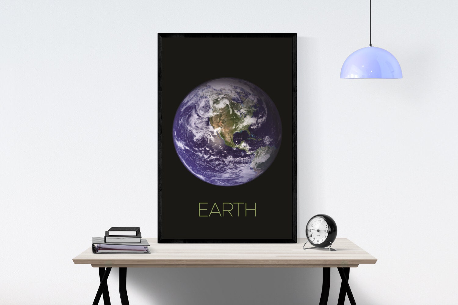 Earth Print, Planet Prints, Earth Photography, Earth Wall Art, Space Print, Space Art, Earth Poster, Astronomy, NASA JPL, Outer Space View