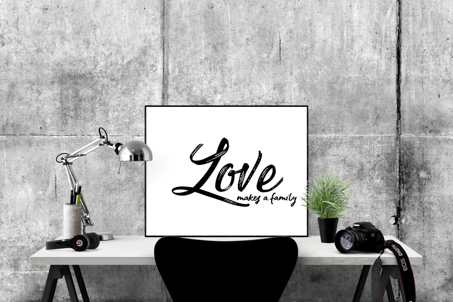 Love Quote Art Print | Tout Est Magique