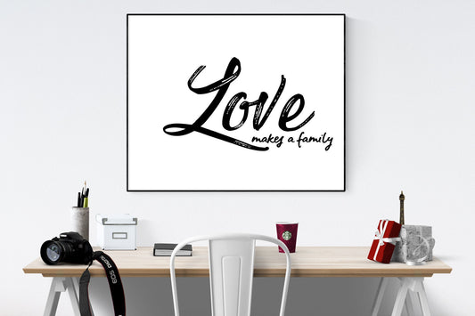 Love Quote Art Print | Tout Est Magique