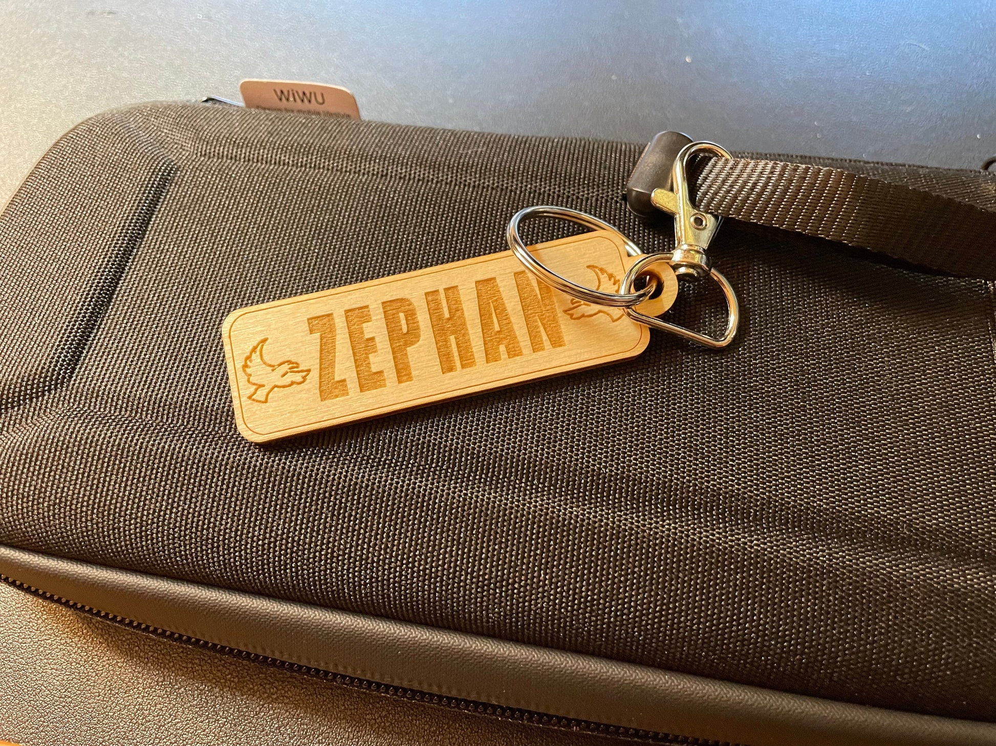 Custom Name or Gamer Tag Key Chain | Video Games | Tag ID | Wood
