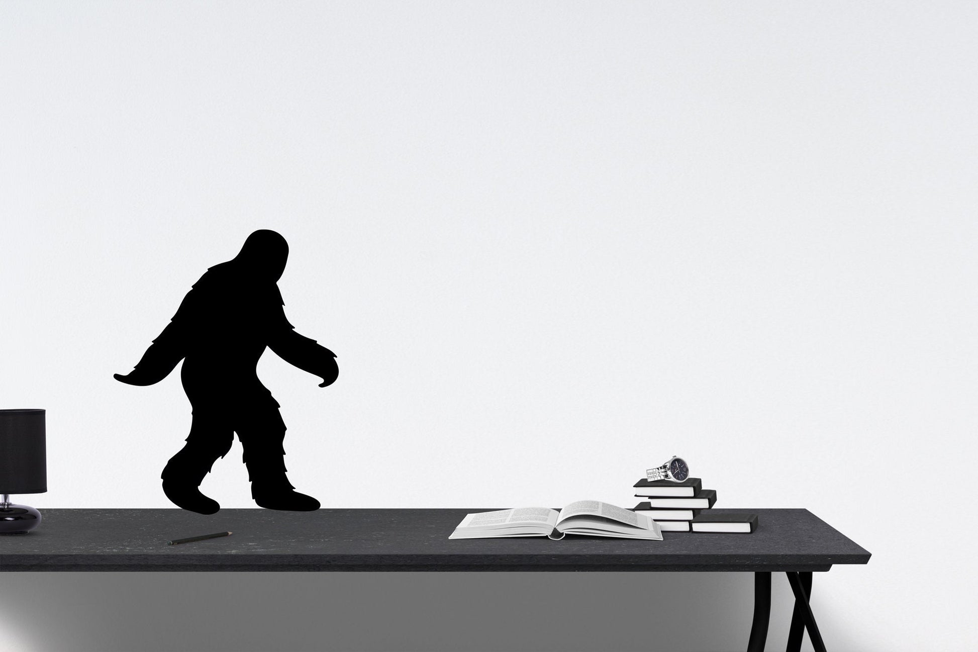 Bigfoot Hiding In Your Home | Office Decor | Sasquatch | Acrylic