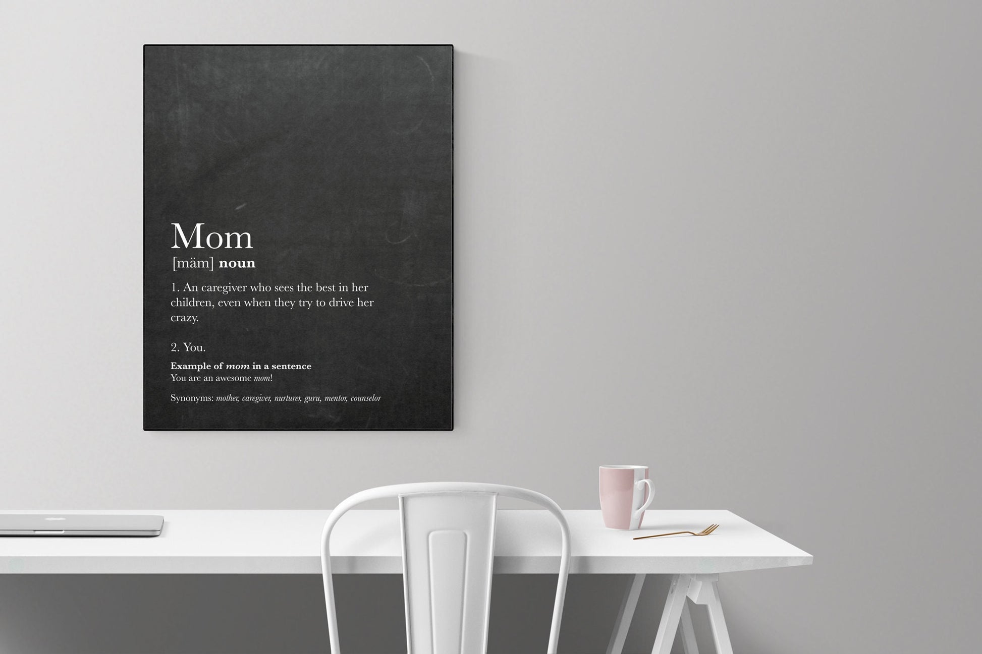 Mom Definition | Art Print | Mother | Birthday Gift