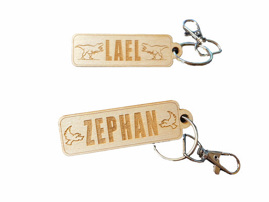 Custom Name or Gamer Tag Key Chain | Video Games | Tag ID | Wood