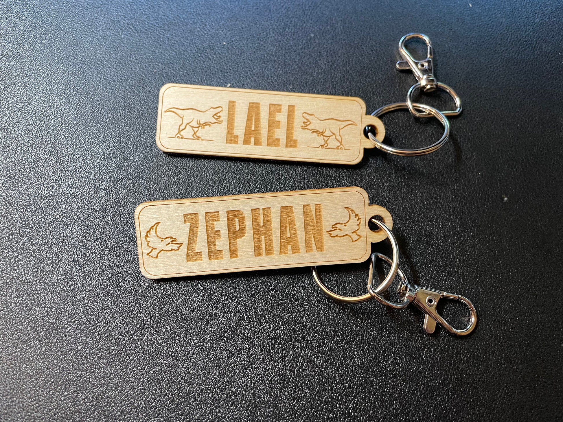 Custom Name or Gamer Tag Key Chain | Video Games | Tag ID | Wood