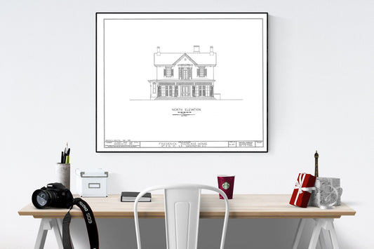 Frederick Douglass Home Survey | American Historical Buildings Survey | Civil Rights | Art Print