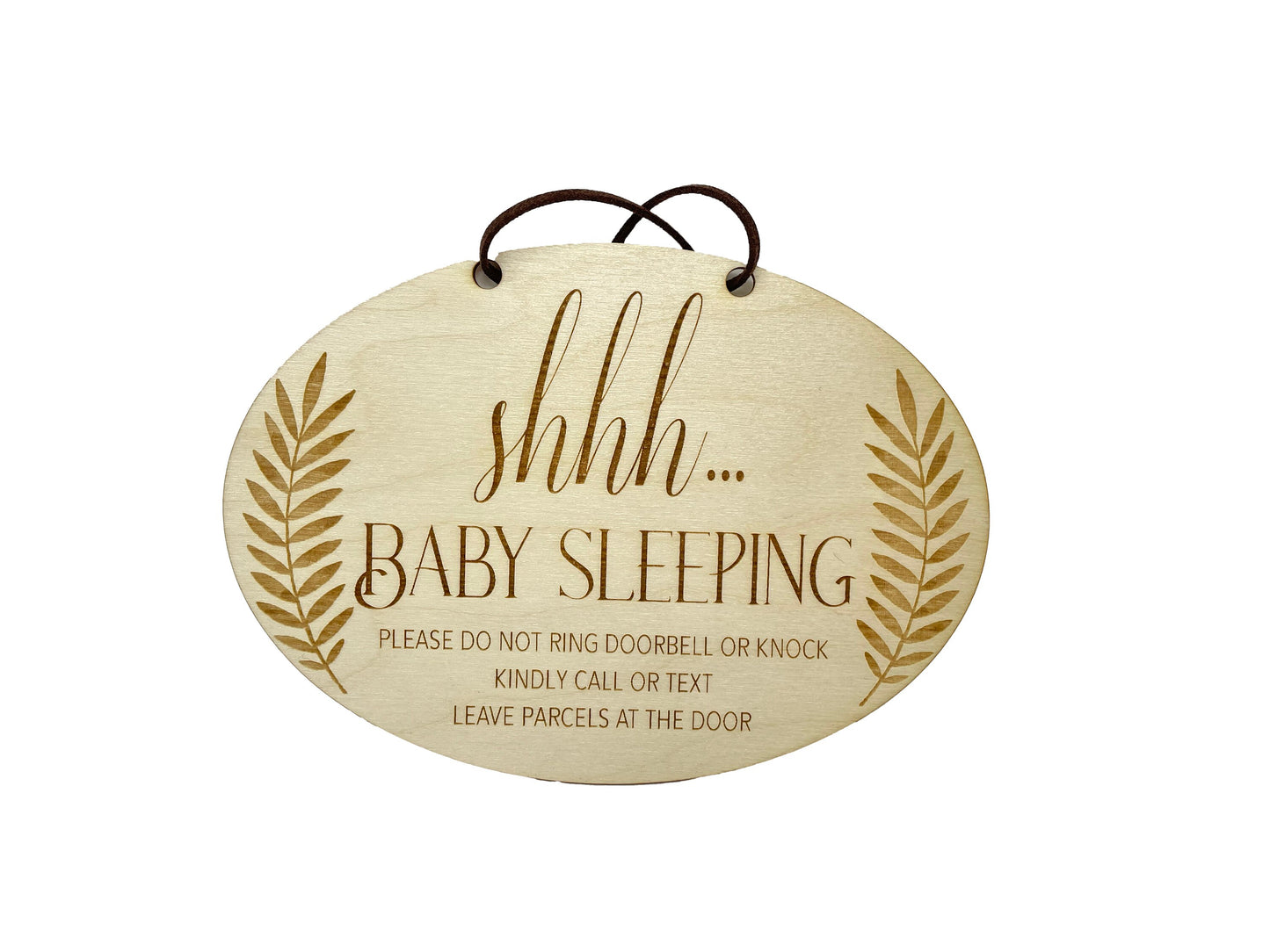Baby Is Sleeping | Do Not Disturb | Working From Home | Baby Shower Gift | Door Hanger