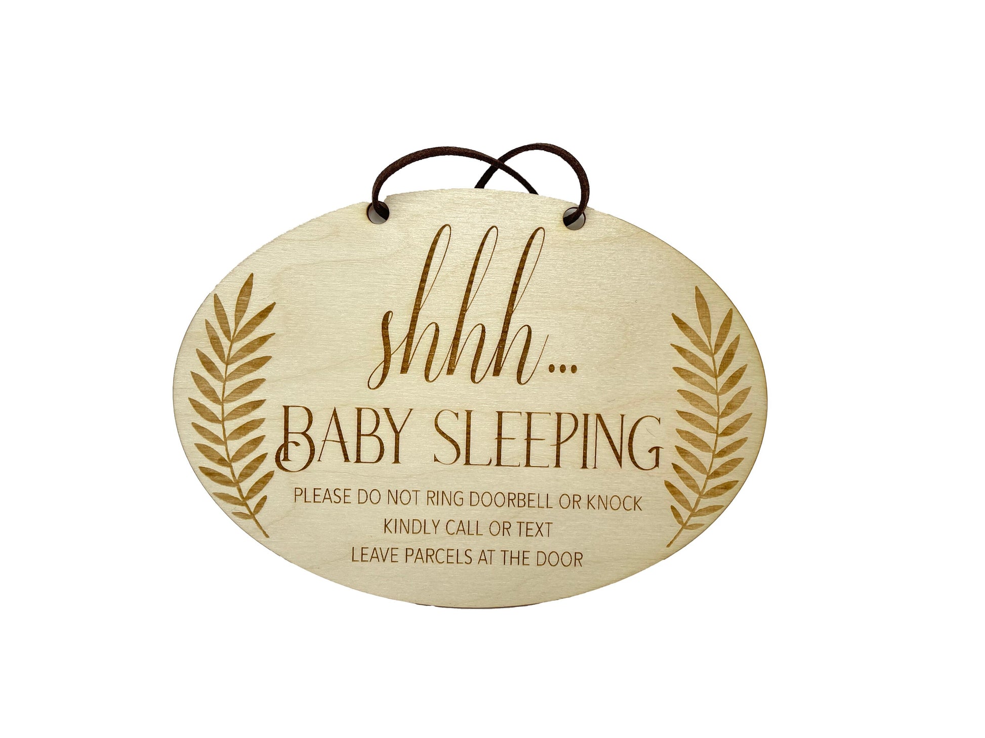 Baby Is Sleeping | Do Not Disturb | Working From Home | Baby Shower Gift | Door Hanger