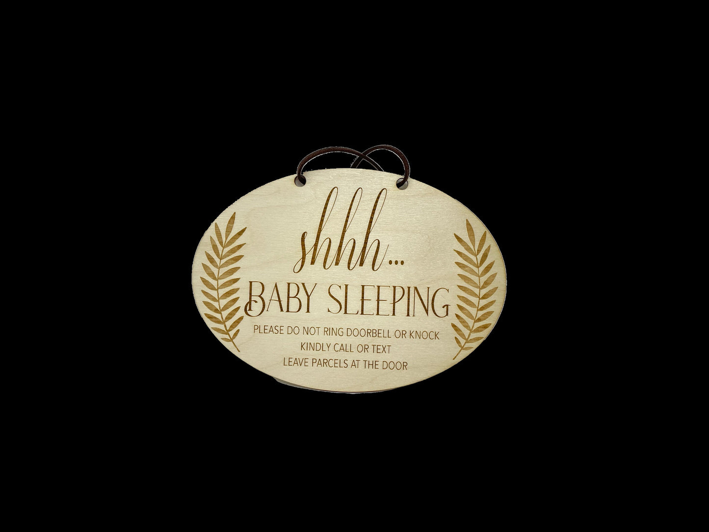 Baby Is Sleeping | Do Not Disturb | Working From Home | Baby Shower Gift | Door Hanger