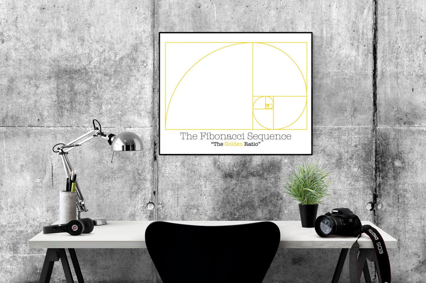The Fibonacci Sequence | The Golden Ratio | Mathematics Art Print