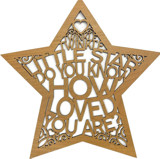 How Loved You Are Star | Twinkle Twinkle, Little Star | Wall Art