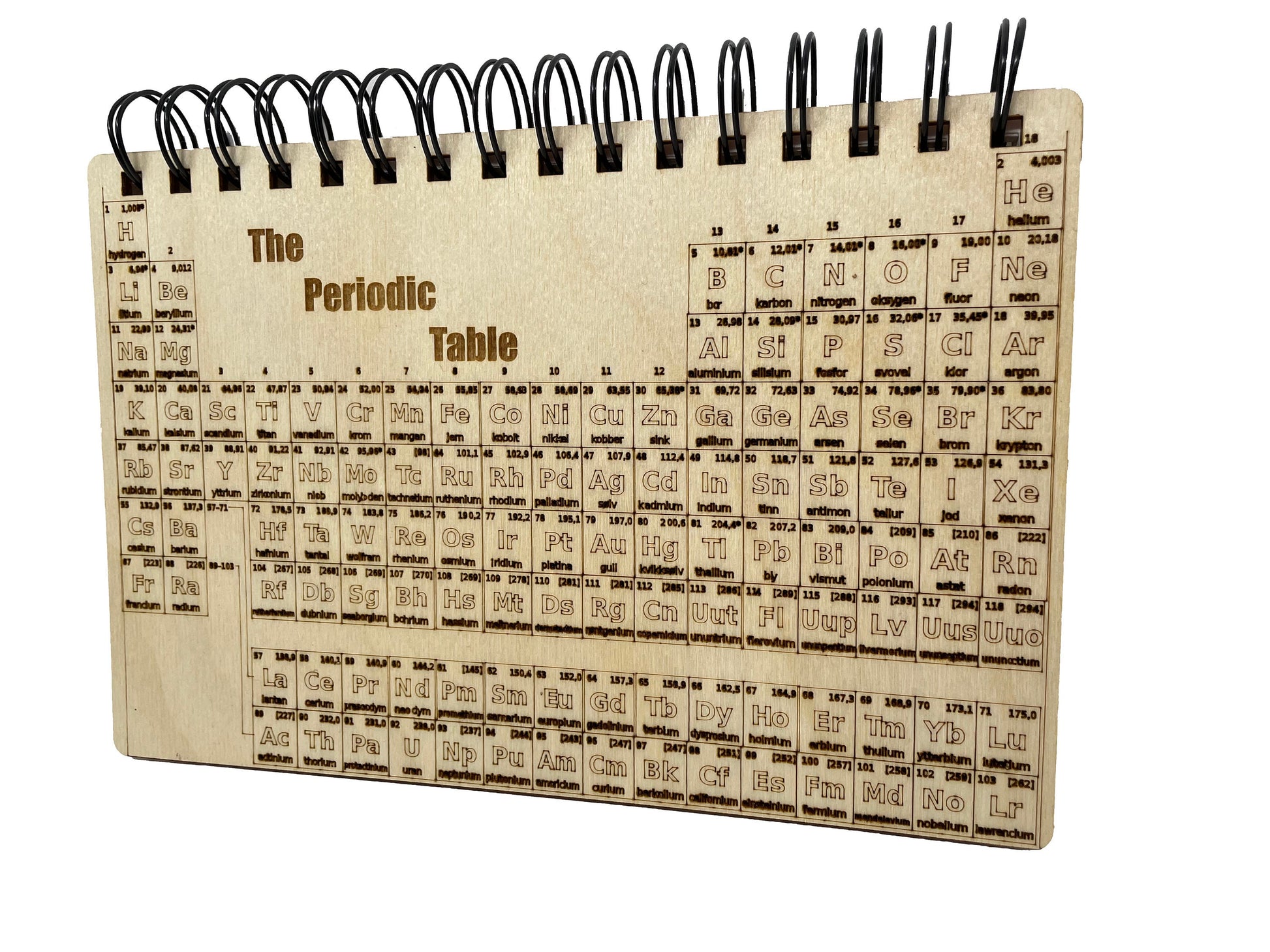The Periodic Table Of Elements Notebook | Drawing Diary