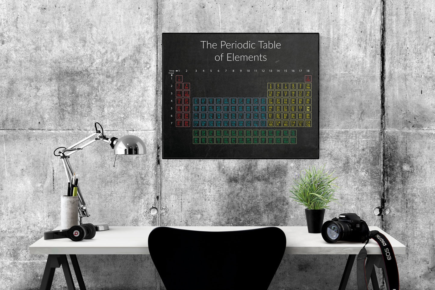 The Periodic Table Of Elements | Science Teacher | Art Print