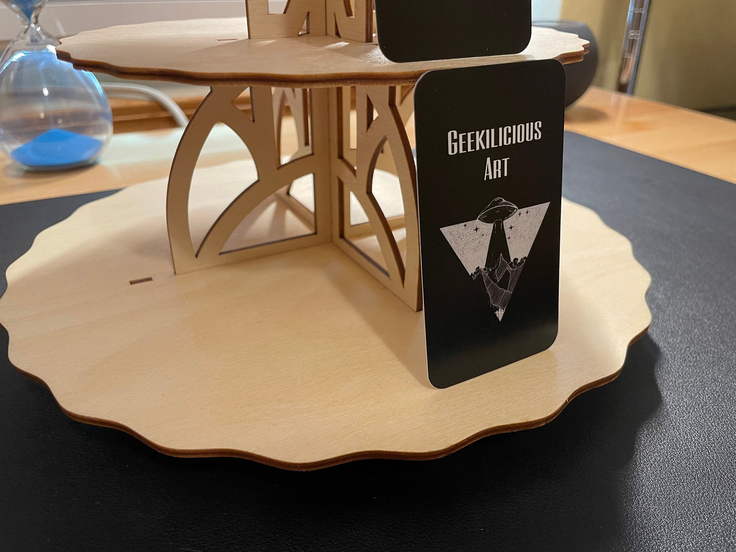 Dessert Display Tower | Completed Size: 10.5 x 10.5 x 10 in | Assembly Required
