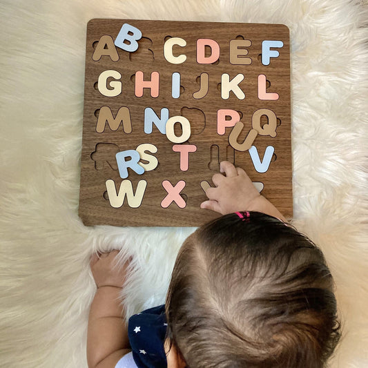 DIY Wooden ABC Alphabet Puzzle | Early Education | Each letter of the English Alphabet | Assembly Required