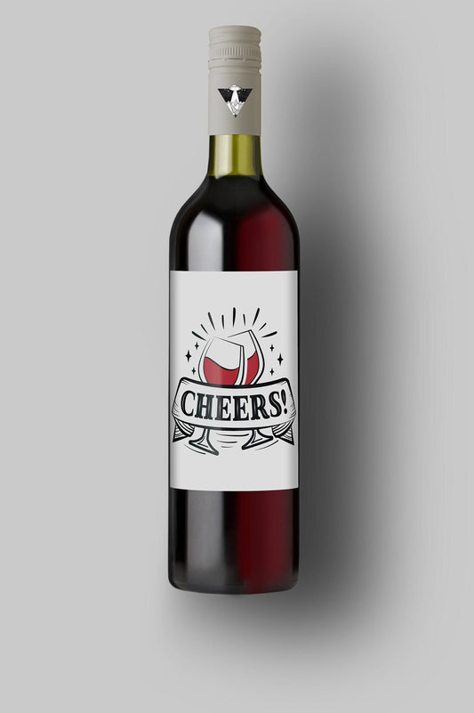 Making Spirits Bright | Custom Bottle Labels | Personalized Bottle | Christmas Holidays Label