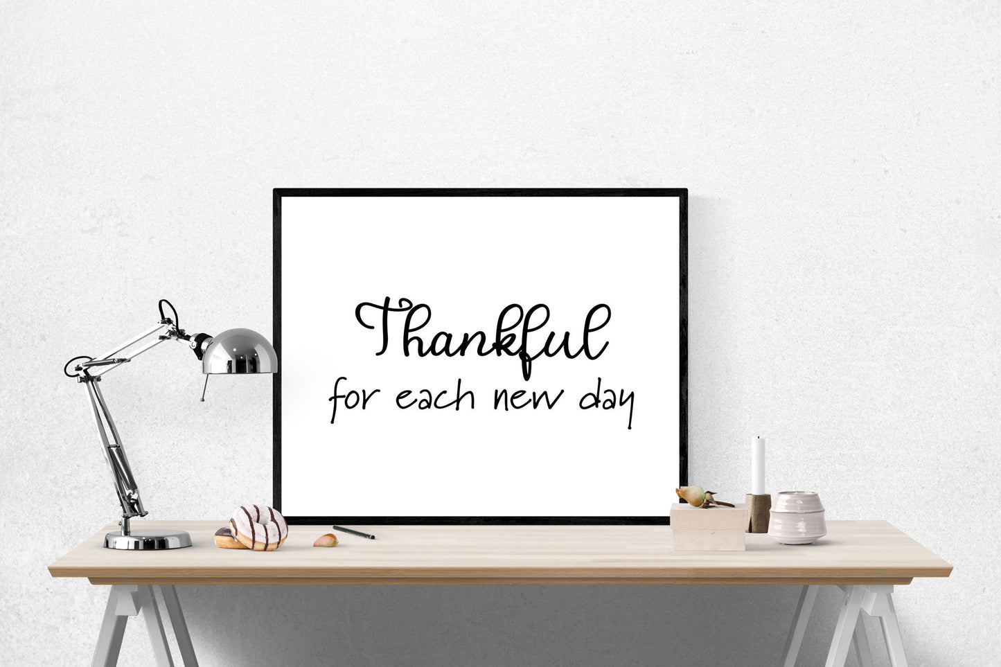 Thankful For Each New Day | Art Print