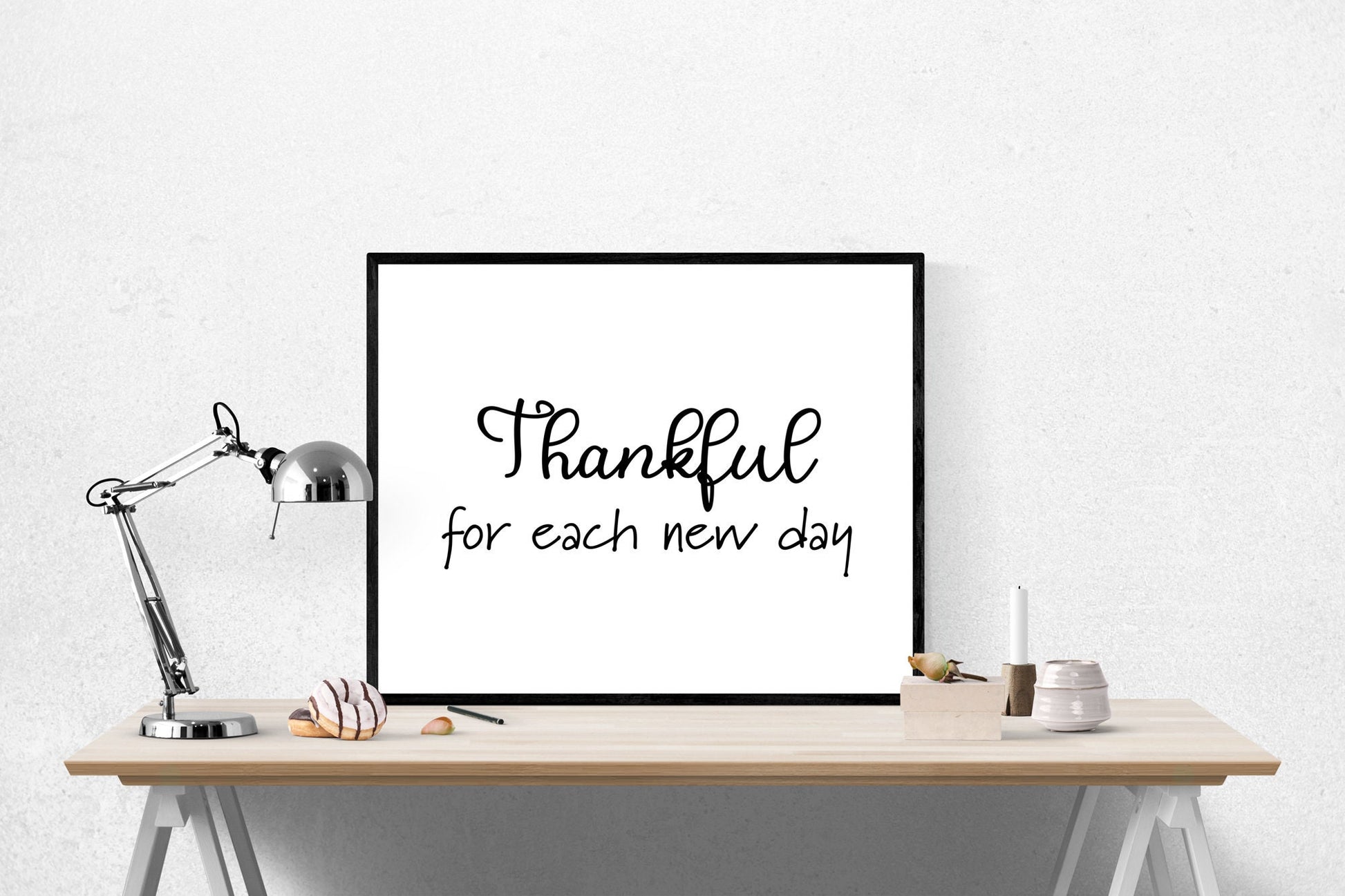 Thankful For Each New Day | Art Print