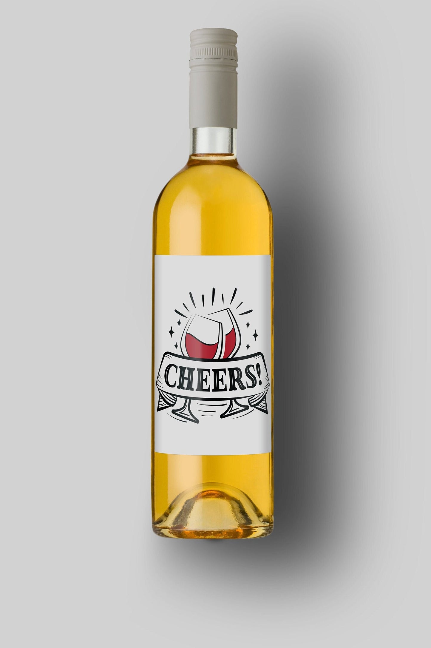 Making Spirits Bright | Custom Bottle Labels | Personalized Bottle | Christmas Holidays Label