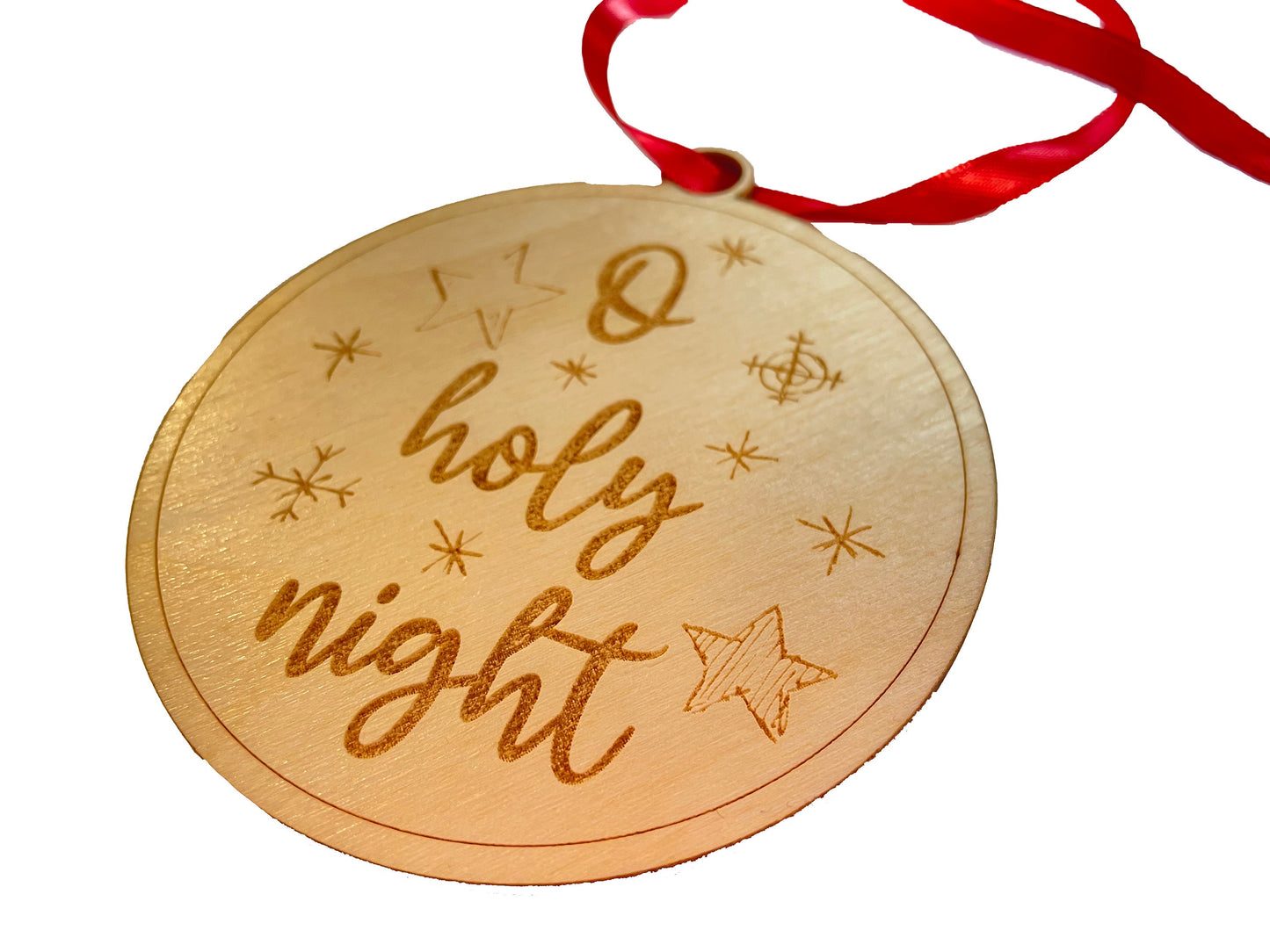 Oh Holy Night | Gift | Christian Present | Christmas Tree Ornament