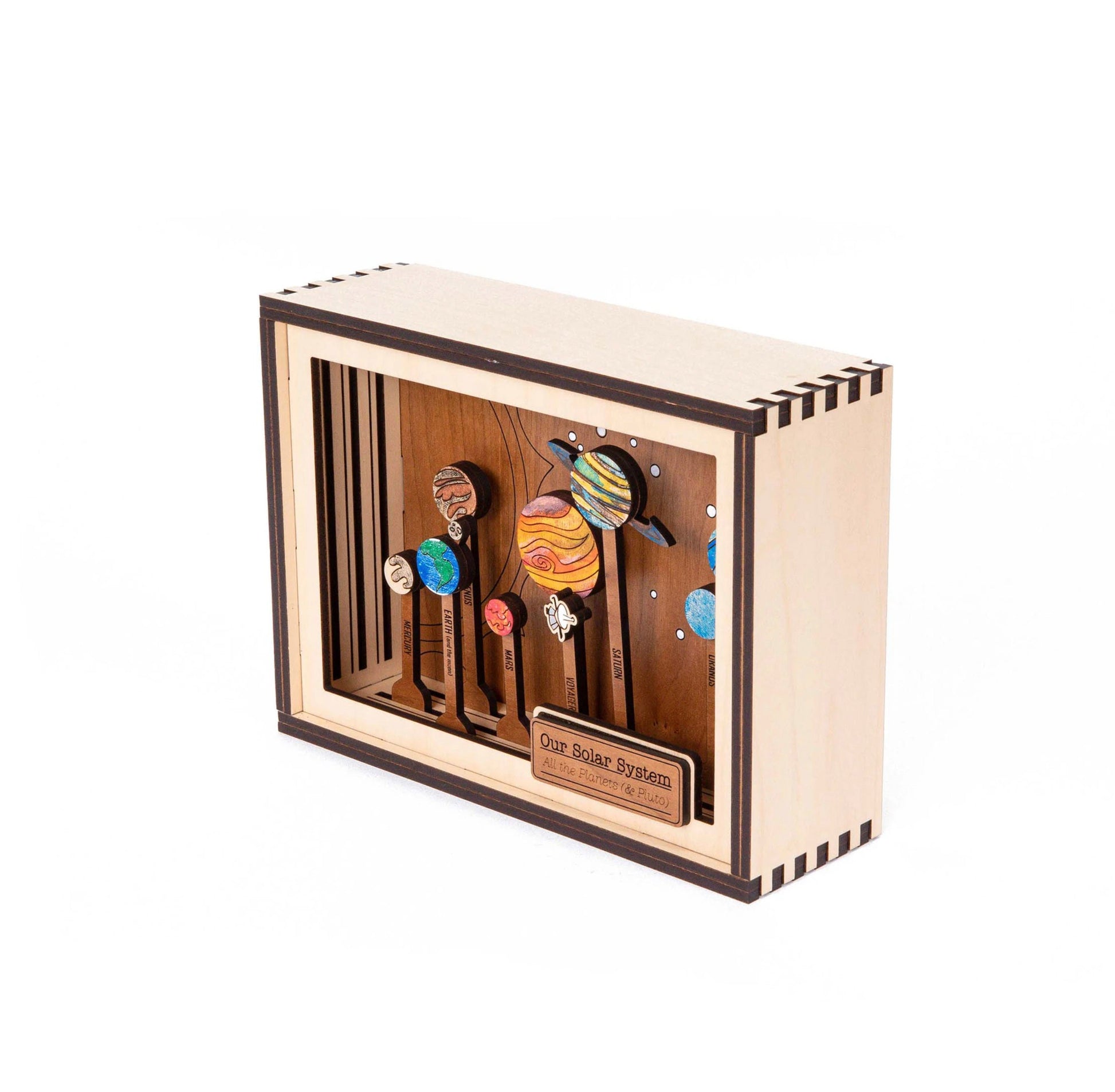My Planetary Diorama Kit | Montessori | Early Education | Learning About The Solar System | Shadowbox | STEM | DIY Set | Assembly Required