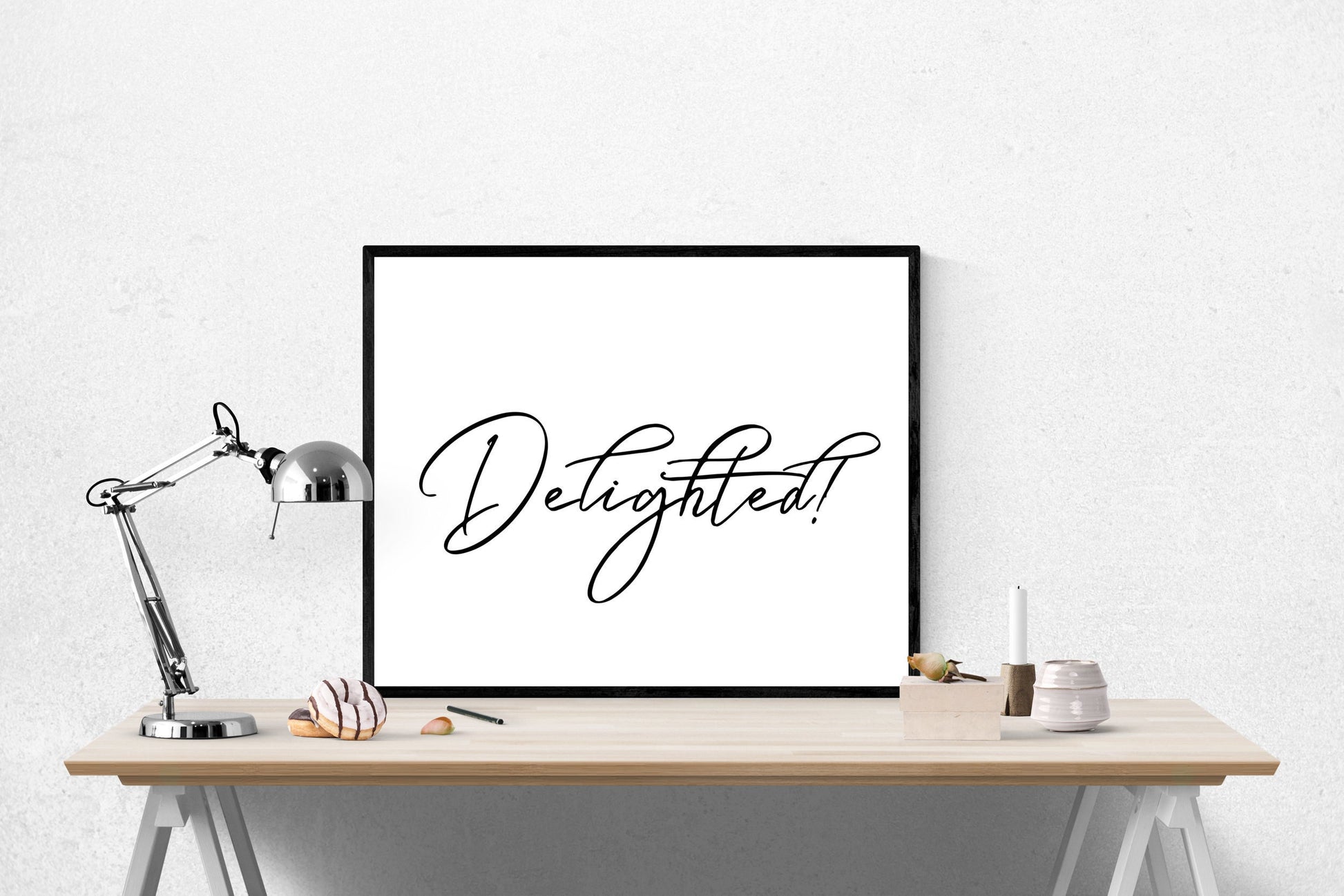 Delighted | Encouragement | Theodore Teddy Roosevelt | Art Print