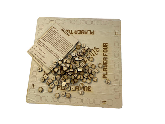 Dicey Operations Board Game | Early Mathematics Game | Basic Operations | One To Four Players | Wood