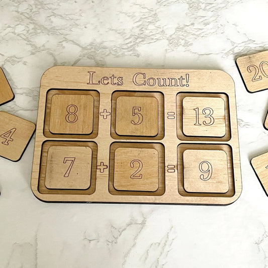 DIY Let's Count | Educational Puzzle | Counting Game | Assembly Required