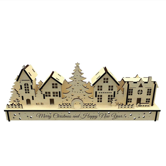 Merry Christmas and Happy New Year Houses | Do It Yourself Project