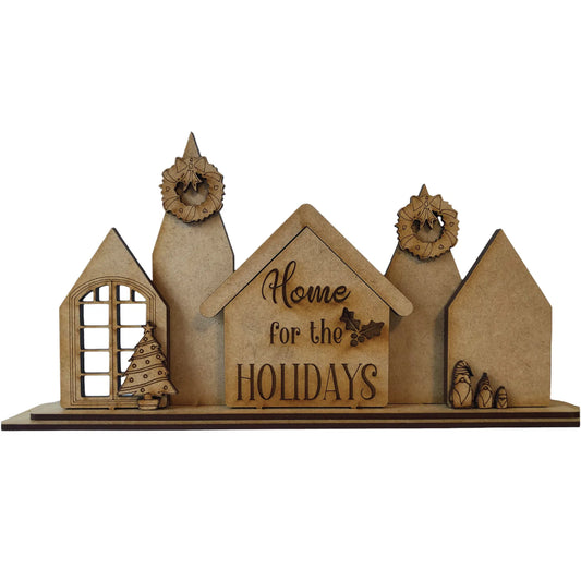 Home For The Holidays Christmas Village | Do It Yourself Project