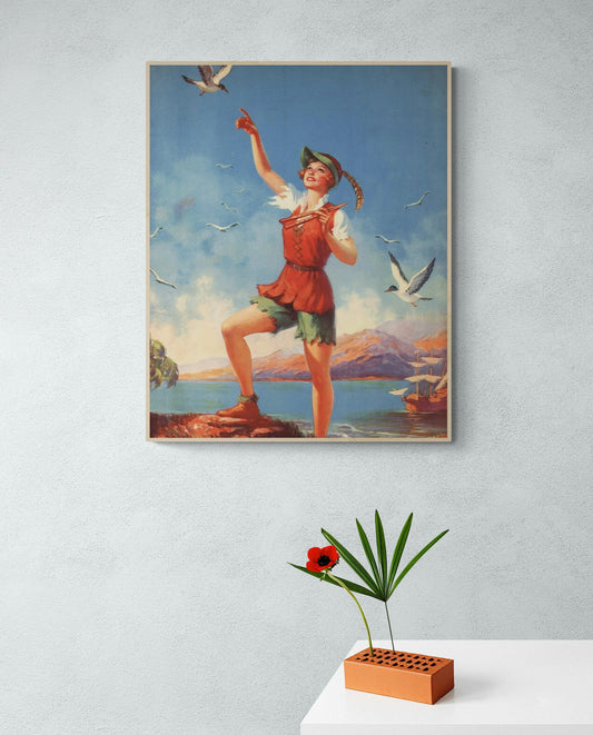Peter Pan | Edward Mason Eggleston Painting | Giclée Art Print