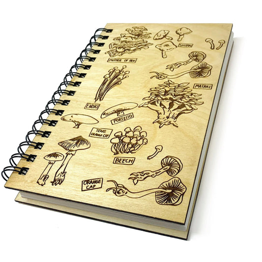 Mushroom And Fungi Journal | Study Trees, Mushrooms, Leaves, Animals, Birds and Insects | Drawing  Or Sketching Diary