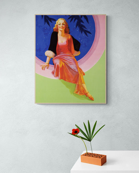 Smiling Through | Edward Mason Eggleston Painting | Giclée Art Print