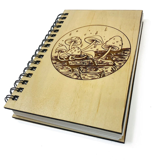 Mushroom And Fungi Circle Journal | Study Trees, Mushrooms, Leaves, Animals, Birds and Insects | Drawing  Or Sketching Diary