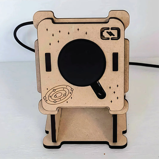 Orbit Dock Galaxy Smart Watch Stand, DIY Kit, Paintable, Compatible with Active, 3, 4, 5 Models, Unique Tech Accessory, Desk Decor