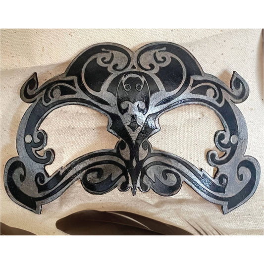 Moroccan Magic Dual-Tone Leather Mask | Party Face Covering or Mask