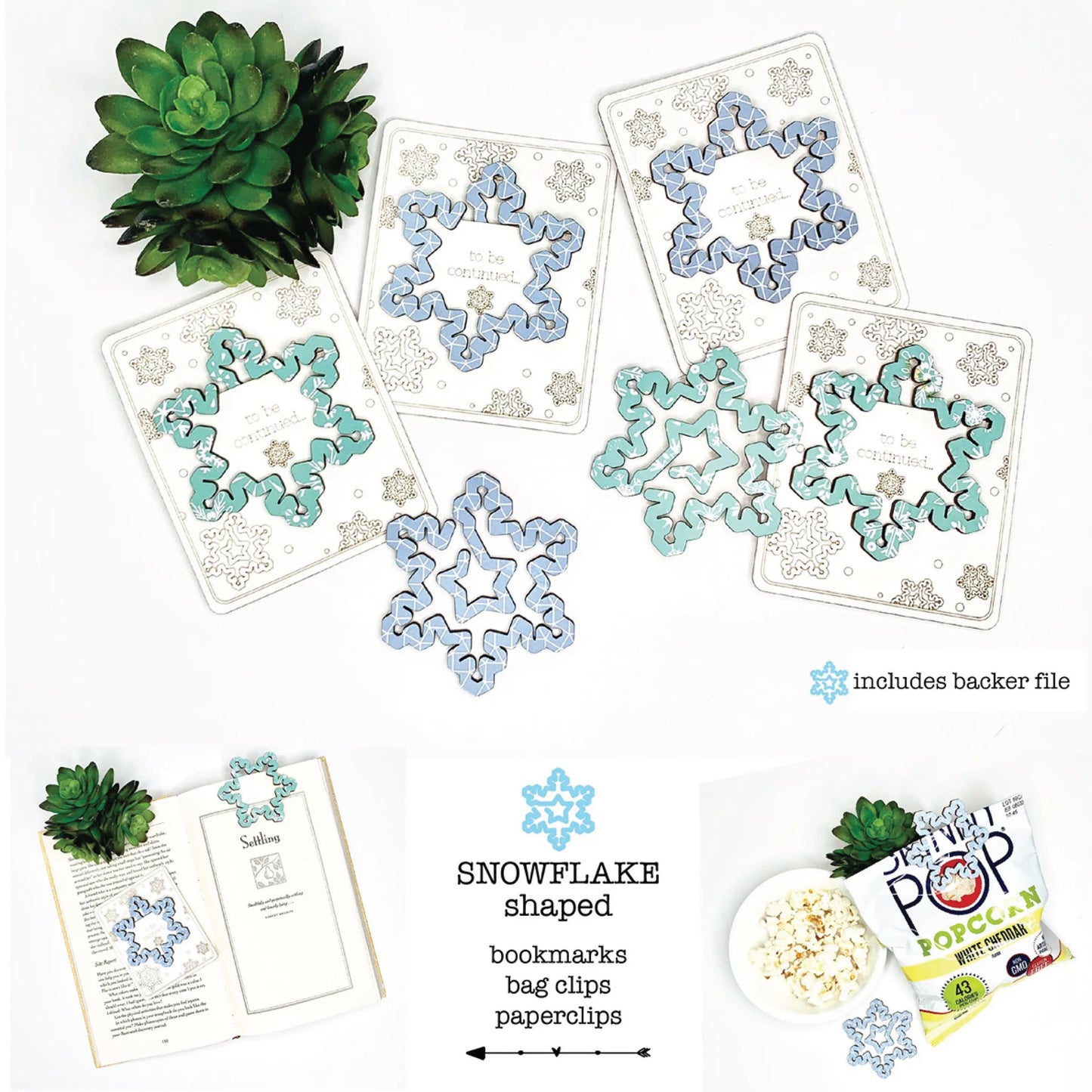 Woodland Whimsy Christmas Tree | Bookmark | Multi-Clip