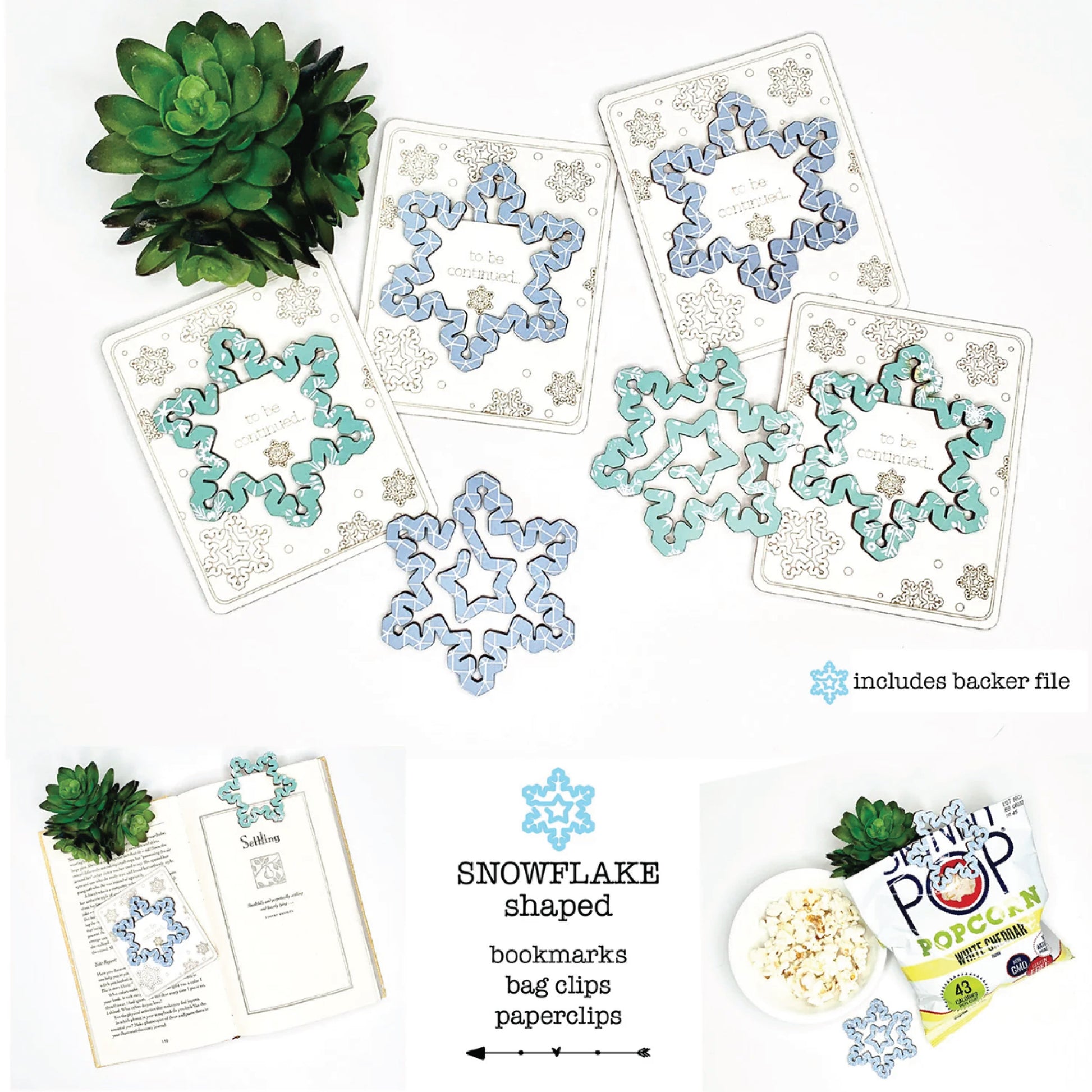 Woodland Whimsy Christmas Tree | Bookmark | Multi-Clip